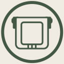 Alças laterais para transporte fácil.