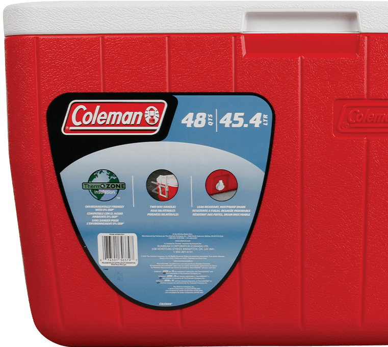 Caixa adventure 45.4 litros vermelha