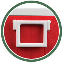 Caixa adventure 45.4 litros vermelha maior resistência