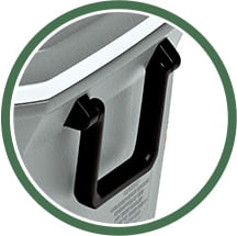 REC TERM 316 SERIES 150 QT (142 L) -  SILVER ASH 