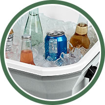 REC TERM 316 SERIES 150 QT (142 L) -  SILVER ASH 