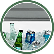 REC TERM 316 SERIES 150 QT (142 L) -  SILVER ASH